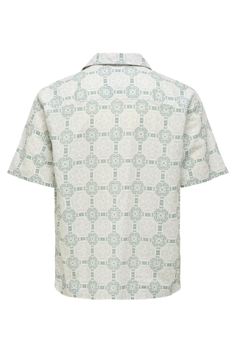 Only & Sons onscaiden reg fit aop shirt